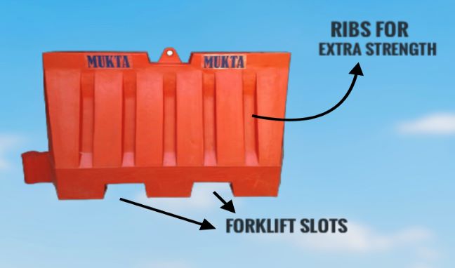 Mukta Road Barriers 1 Meter